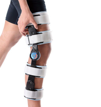 Ортез коленного сустава с регулировкой и ограничителями 52001 WellCare