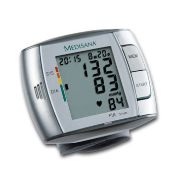 Автоматический тонометр на запястье с голосовым оповещением MEDISANA HGC Medisana
