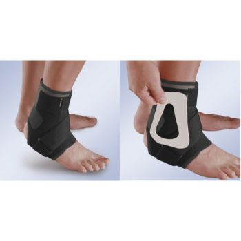 Бандаж голеностопный с пластиной из термопластика EST-084, Orliman, Испания