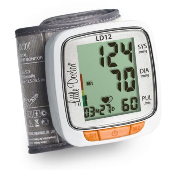 Автоматический электронный тонометр на запястье LD12 Little Doctor | Сингапур