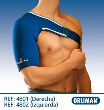 Мягкий неопреновый бандаж плечевого пояса арт.4801-правый/4802-левый Orliman