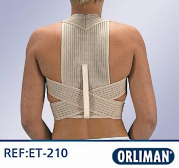 Эластичный реклинатор грудного отдела позвоночника ET-210 Orliman | Испания