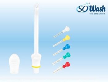 Насадка для ирригатора SoWash гидро-интердентальная щетка, Италия