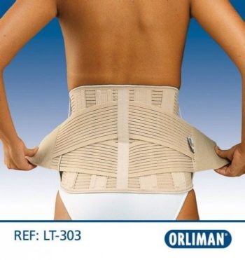 Бандаж на пояснично-крестцовый отдел спины усиленный LUMBITRON LT-303, Orliman, Испания
