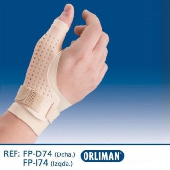 Ортез для большого пальца из термопластика FP-D74 / FP-I74 Orliman, Испания