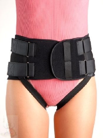 Бандаж тазобедренный (для тазового кольца), высота 24 см Л-4М-3Т, Реабилитимед, Украина