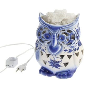 Солевая лампа Совенок гжель 3,3кг | Украина