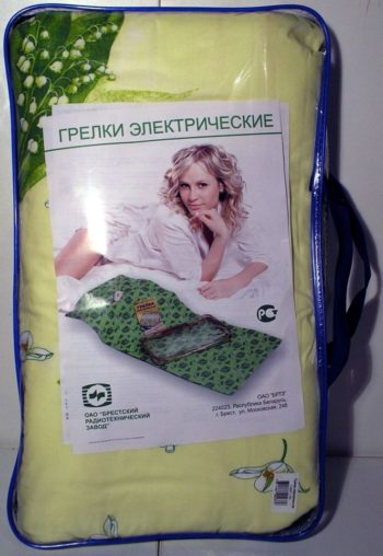 Электрогрелка ГЭМР 1-60 (Люкс в чехле) 60х150 см, Беларусь | купить в Киеве