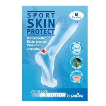 Пластырь от волдырей Sport Skin Protect, 281, Pedag, Германия