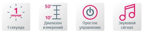 Особенности медицинского инфракрасного термометра WF1000 Преимущества инфракрасного термометра B.Well WF1000